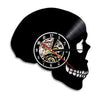 Horloge Skull en vinyle
