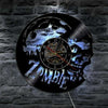 Horloge murale Zombie en vinyle