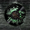 Horloge murale Zombie en vinyle