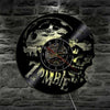 Horloge murale Zombie en vinyle