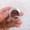 Bague en argent 925 Roulette Russe