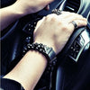 rebelsdistrict_bracelet_cuir_et_tête_de_mort