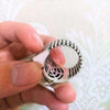 Bague en argent 925 Roulette Russe