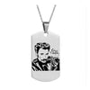 Pendentif Johnny Hallyday