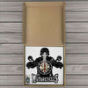 Horloge murale biker squelette