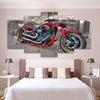 Tableaux en canvas imprimé Moto custom