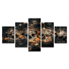 Déco Cosmoskull 5 tableaux en canvas imprimé