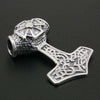 Pendentif Marteau de Thor en argent 925