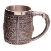 Chope casque viking tête de mort