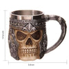 Chope casque viking tête de mort