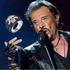 Bague "Jamais seul" Johnny Hallyday