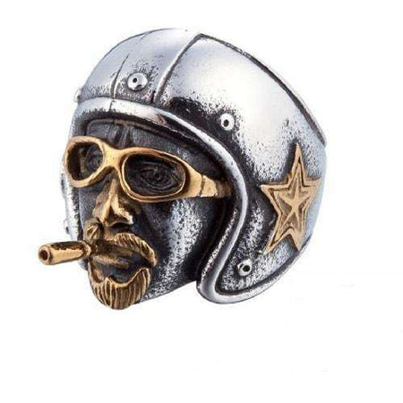 Bague motard Route 66