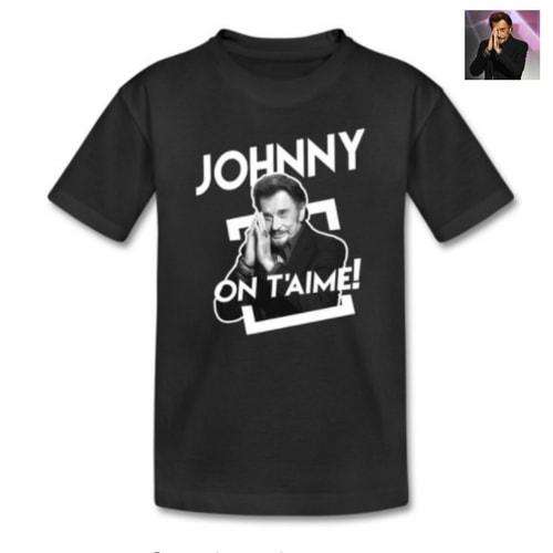 T-shirt Johnny on t'aime