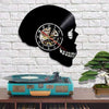 Horloge Skull en vinyle