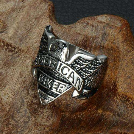 Bague Américan Biker