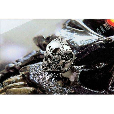 Bague en argent Terminator