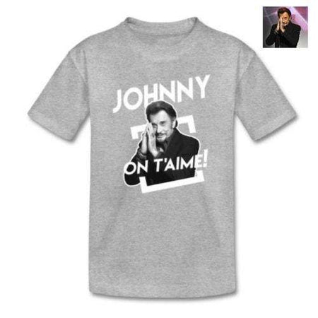 T-shirt Johnny on t'aime