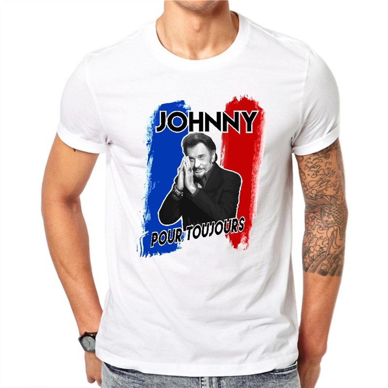 T-shirt Johnny pour toujours